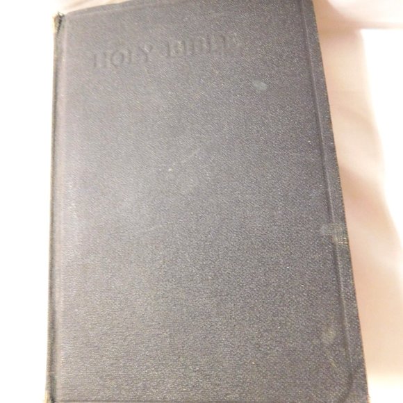 Holy Bible Old and New Testaments American Bible Society 1939 with Maps - Picture 1 of 12
